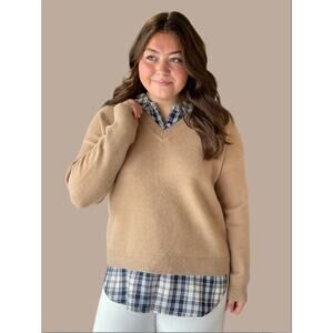 Hem & Thread, Layered Look Sweater